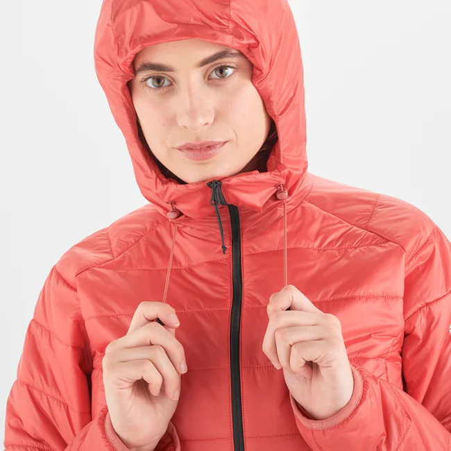 OUTLINE  Thermo-Jacke mit Kapuze Damen