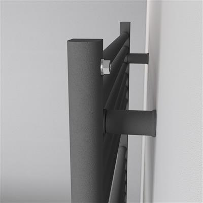 Eastbrook Biava multirail handdoekradiator 60x170cm 1072W antraciet