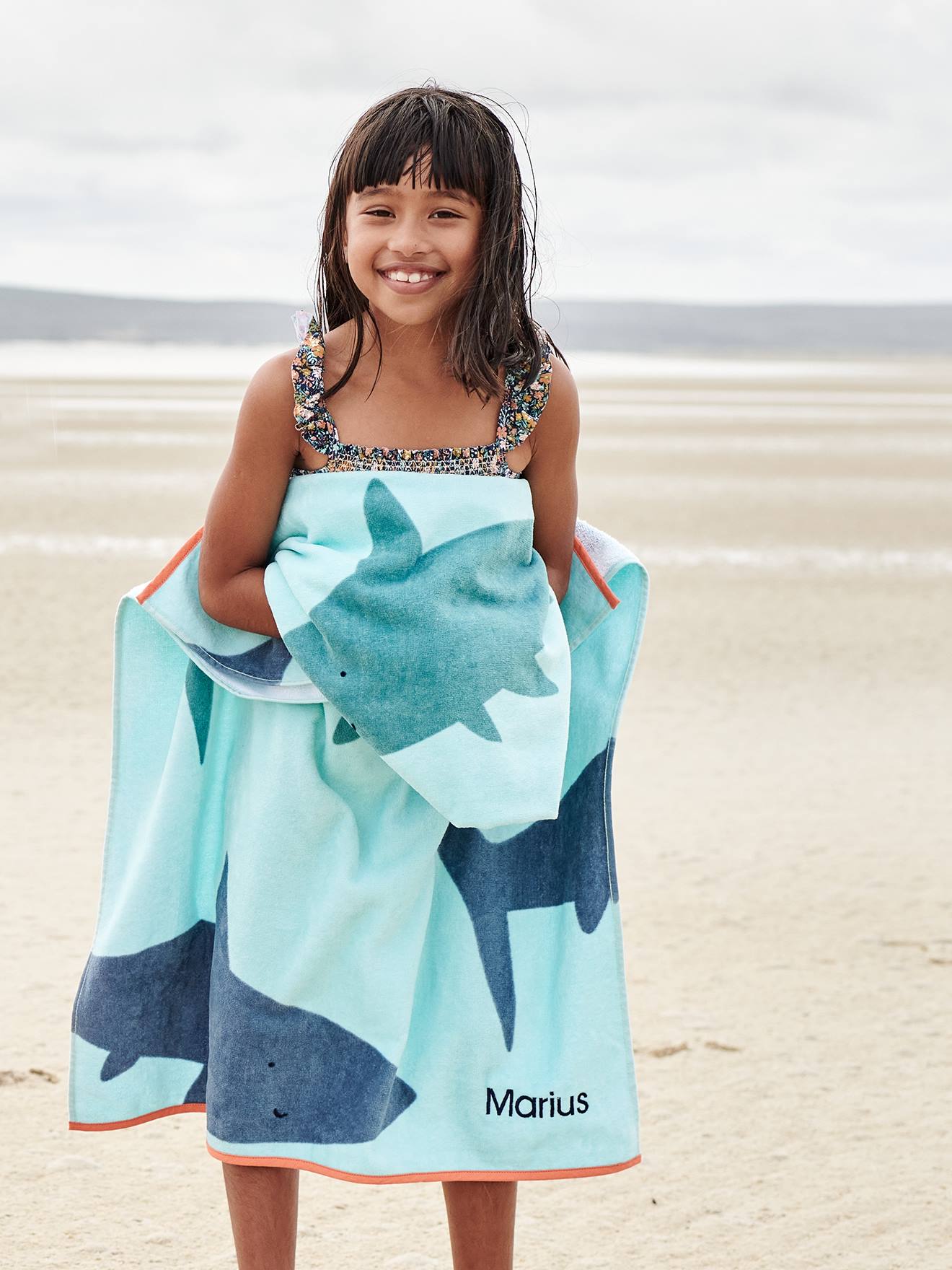 Toalha de praia/banho personalizada 