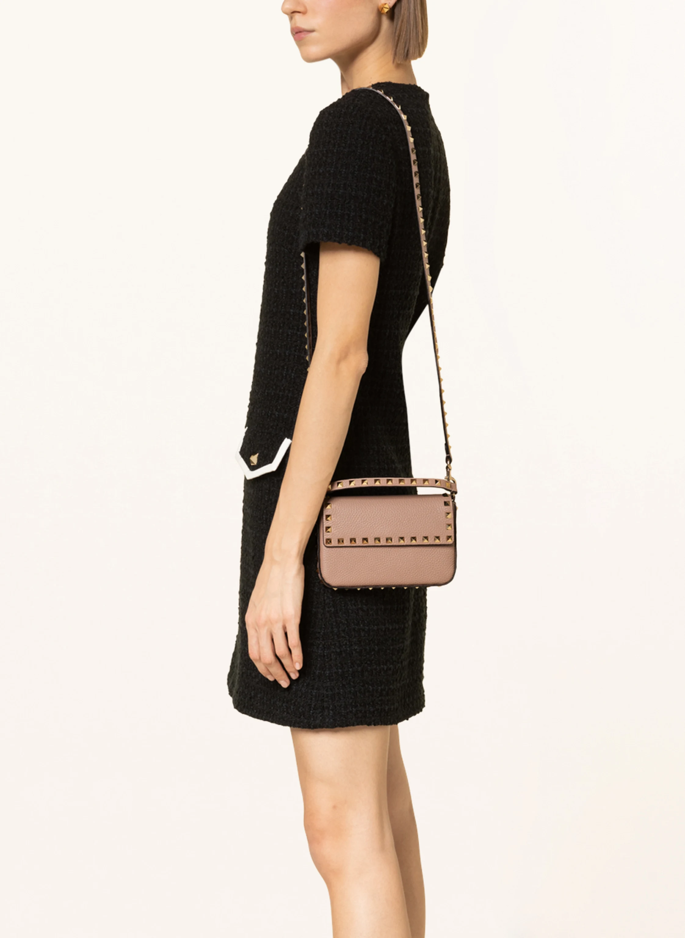 VALENTINO GARAVANI Handtasche ROCKSTUD MINI mit Nieten
