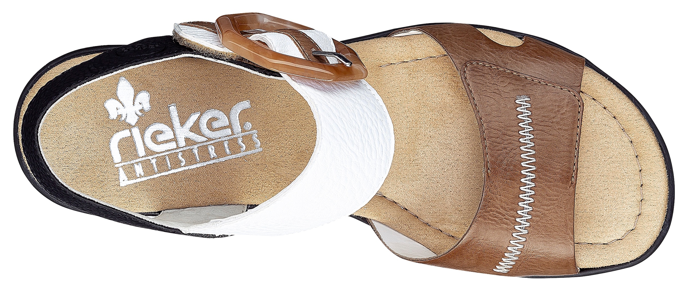 Rieker Sandalette  , Sommerschuh, Sandale, Keilabsatz, im modischen Look