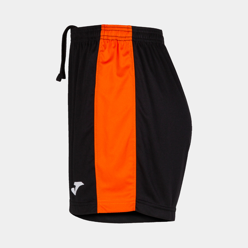 Shorts Maxi Joma Preto Laranja