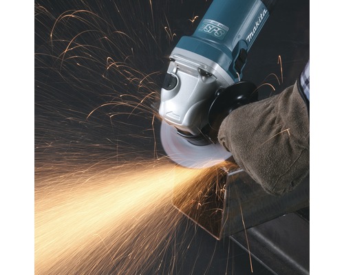 Makita GA5040CZ1 125 mm haakse slijper, 1400 W zonder superflens