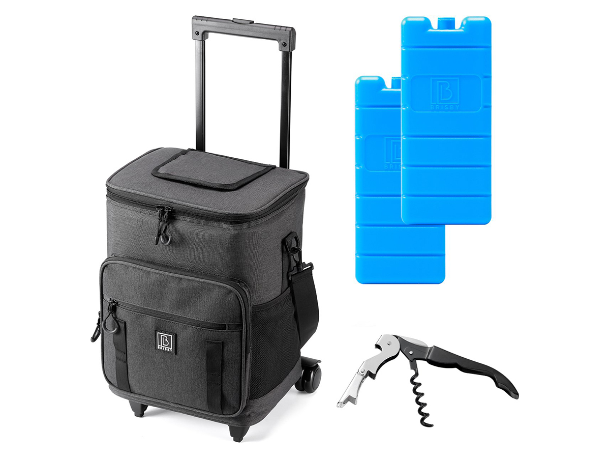 Brisby 32 liter trolley koeltas - Dark Grey