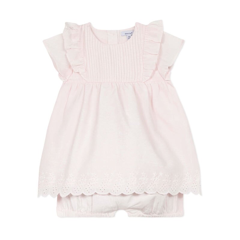 Robe bébé fille broderie Absorba Aucune nuance