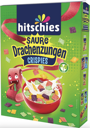 Hitschies Saure Drachenzungen Crispies