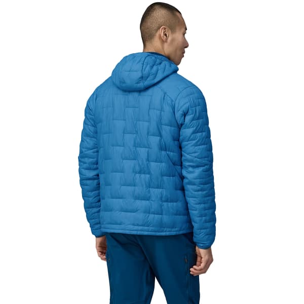 Doudoune randonnée PATAGONIA M'S MICRO PUFF HOODY VESSEL BLUE