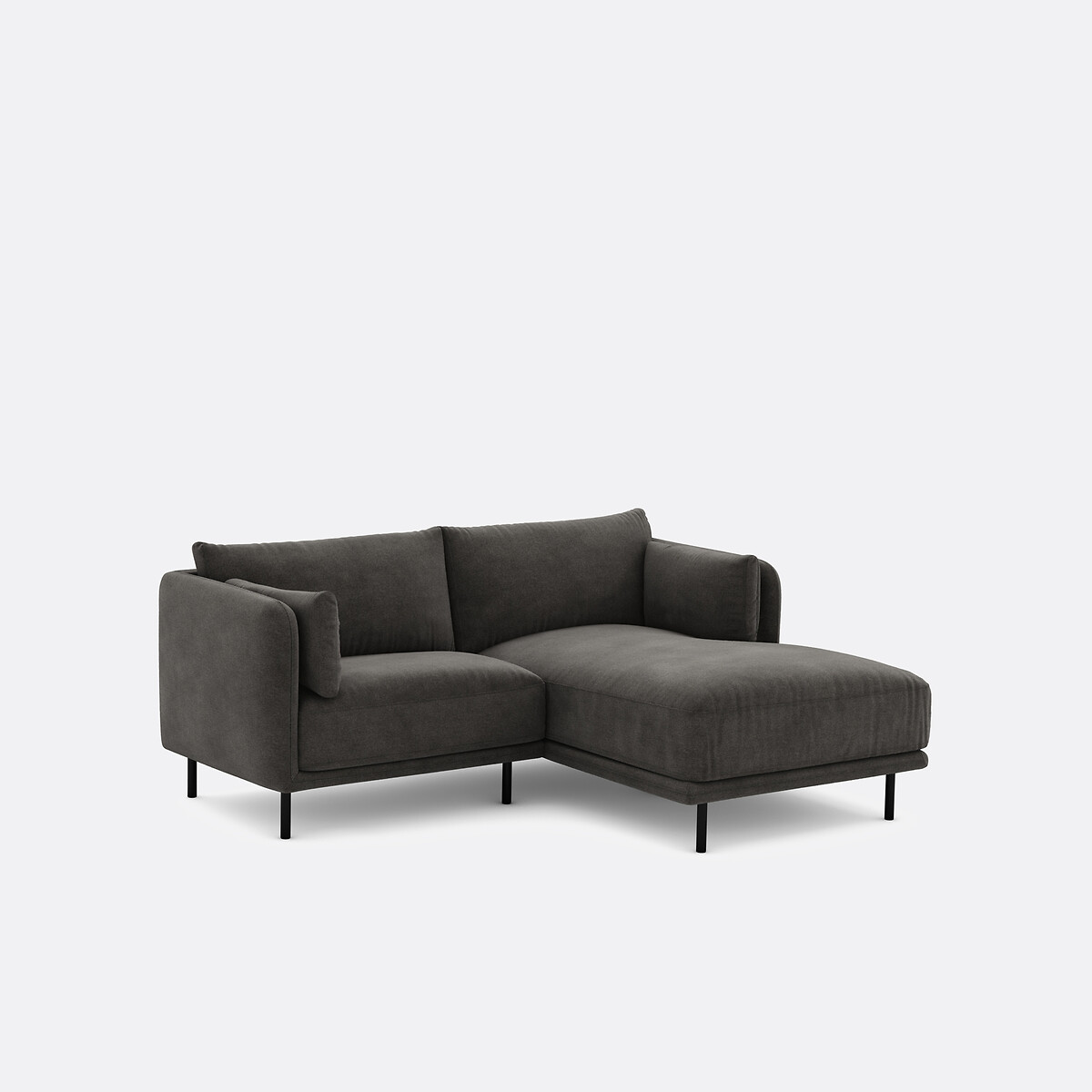 LA REDOUTE INTERIEURS<br>Sofá compacto retangular, tecido texturizado Victor