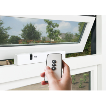 AXA elektrische raamopener Remote 2.0 SKG 2-sterren met afstandsbediening wit
