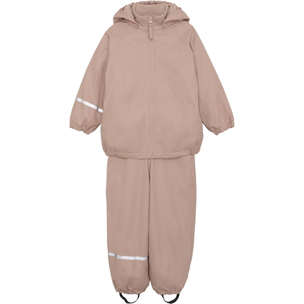 Regnsæt m. Fleece Misty Rose - CeLaVi → Luksusbaby.dk