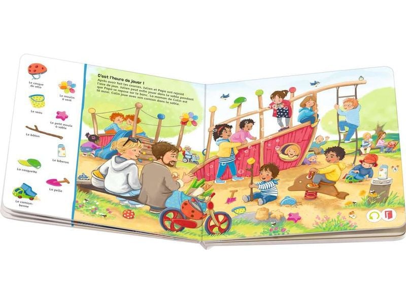 tiptoi Lernbuch Cherche et Trouve Mon Monde -FR- Interaktive Such- und Finde-Spiele