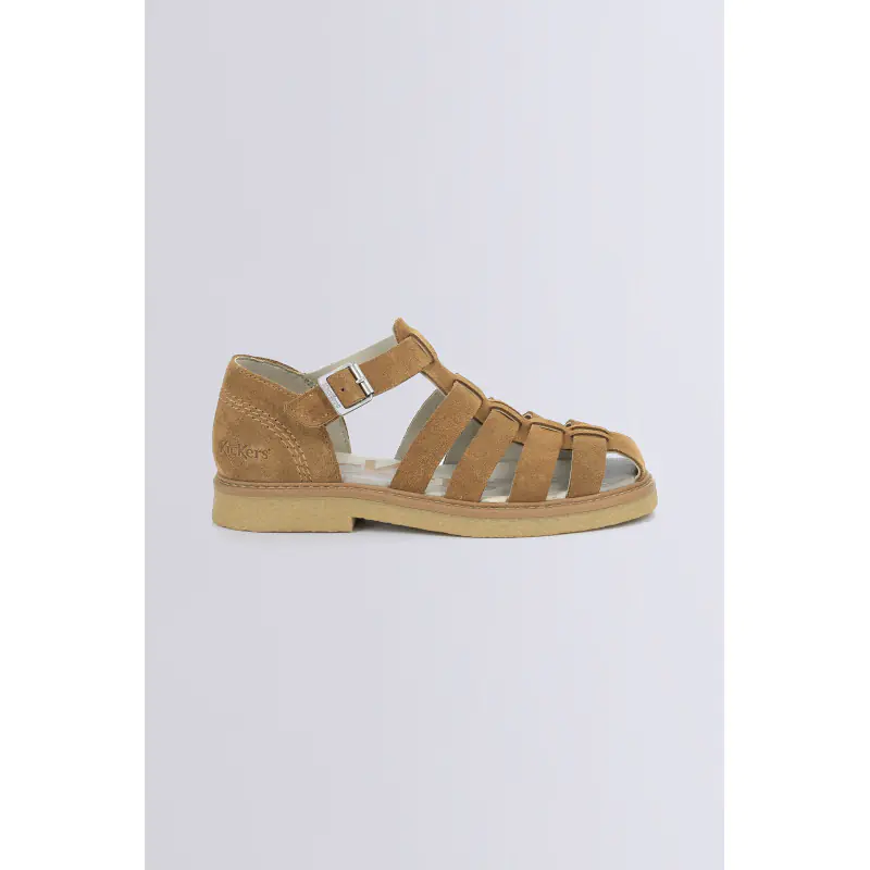 Kick lergo Camel SANDALES Cuir Femme