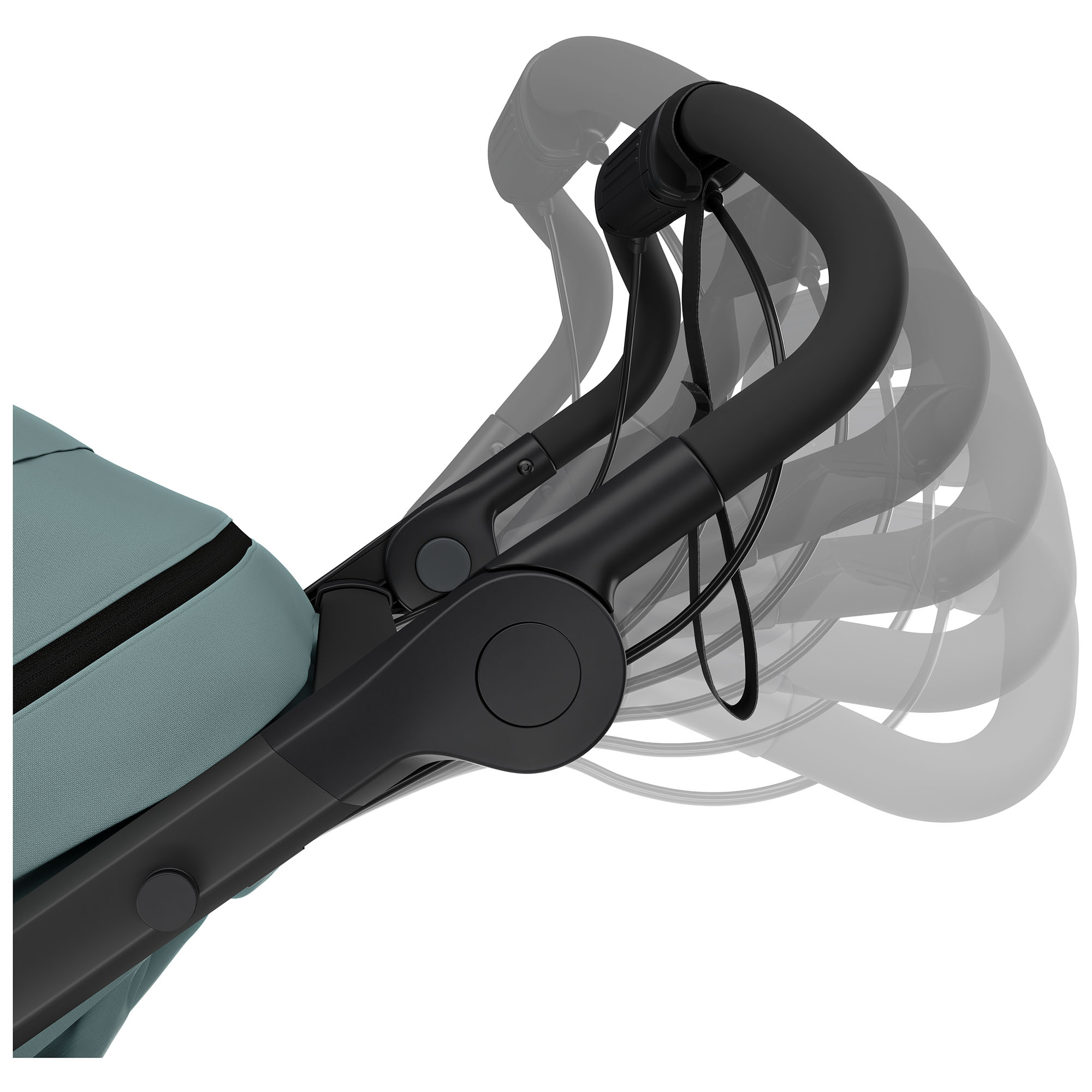 Thule Urban Glide 3 Mid Blue - frames met zit - Prénatal