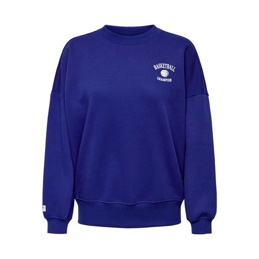 ONLY Wendie Basket Sweatshirt, Clematis Blue, L