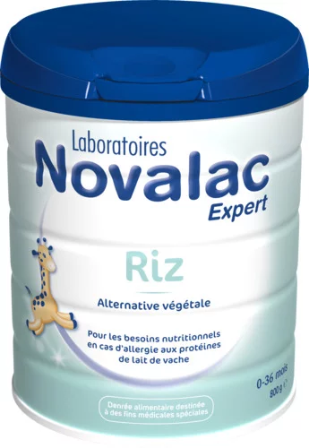 Novalac Riz Lait 0-36 mois - 800g