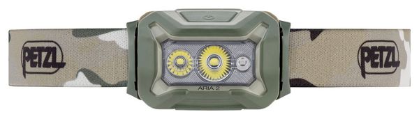 Lampe Frontale Petzl Aria 2 RGB 450 Lumens Camo