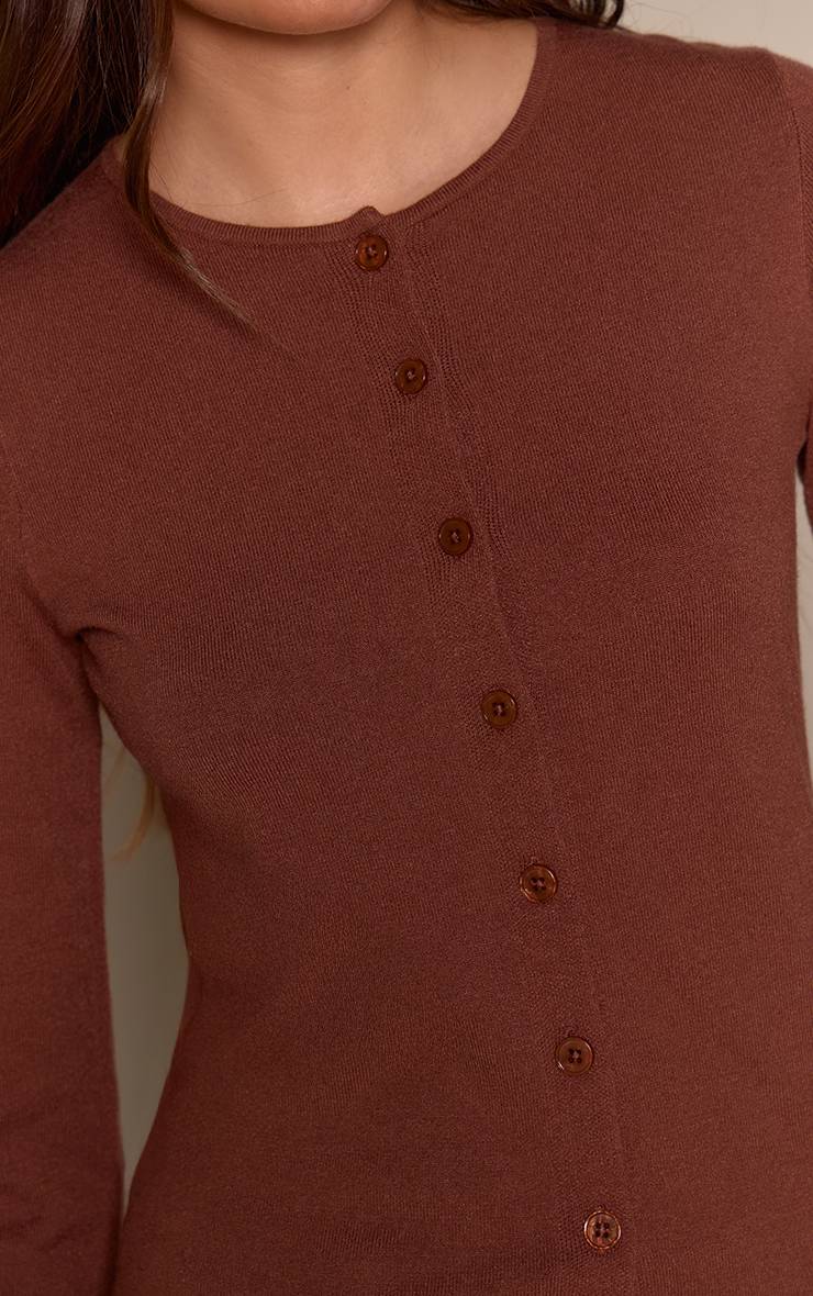 Toffee Cardigan En Maille Fine Boutonné