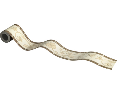 Rand 5241-71 Alleen Randen 9 Cappuccino Wijnstok crèmebruin 5 m x 13 cm
