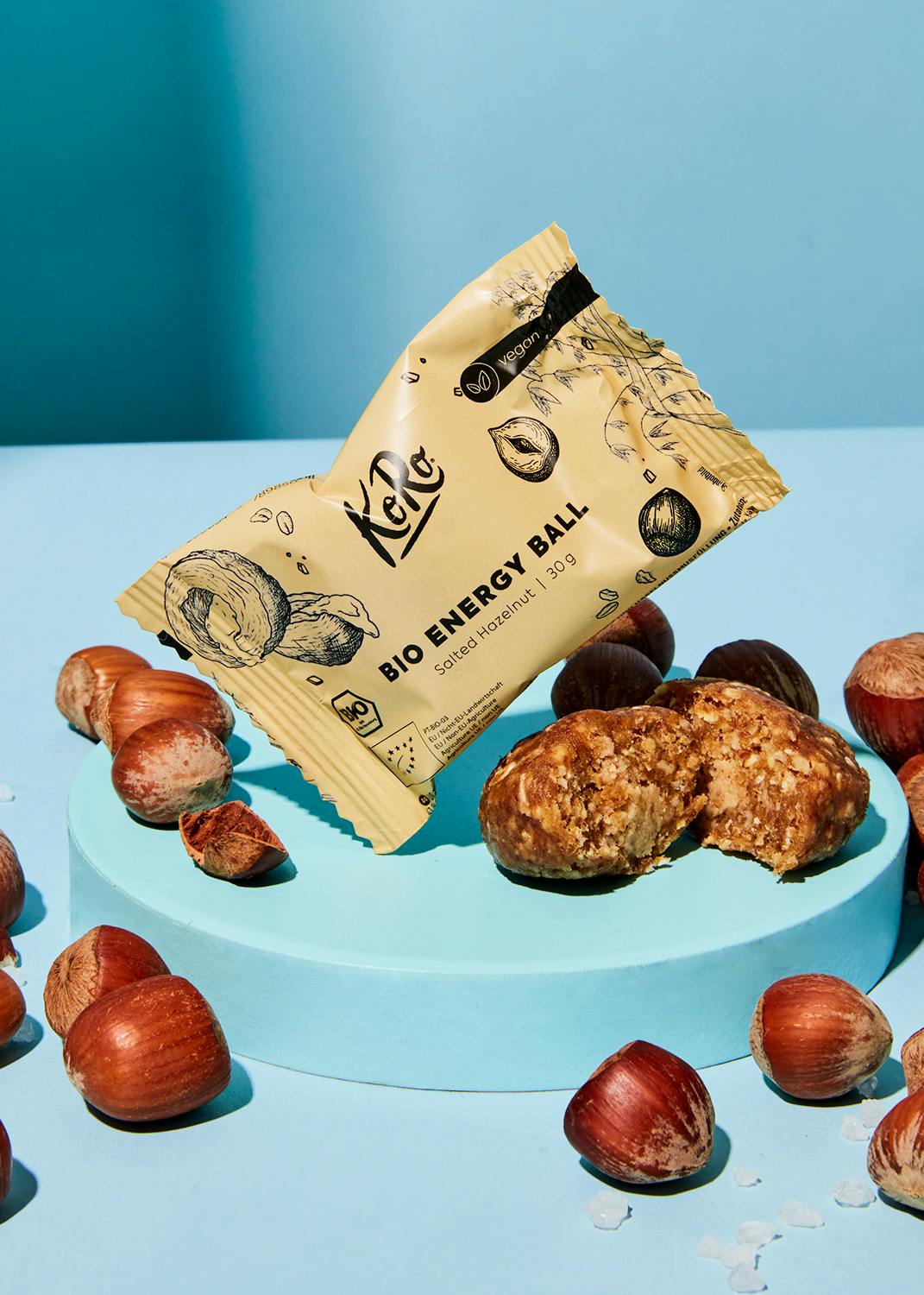 Bio Energy Ball Salted Hazelnut 30 g