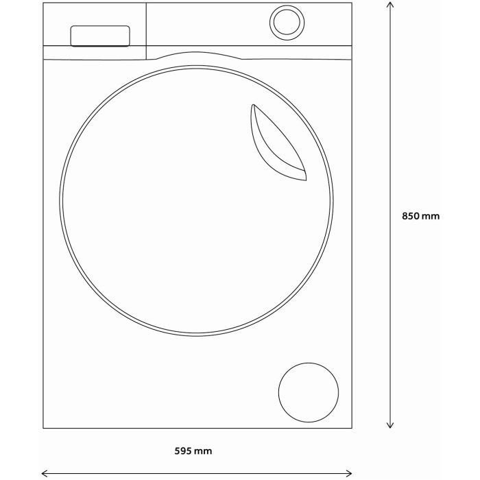 Haier Waschtrockner I-Pro Serie 7 HWD80-B14979