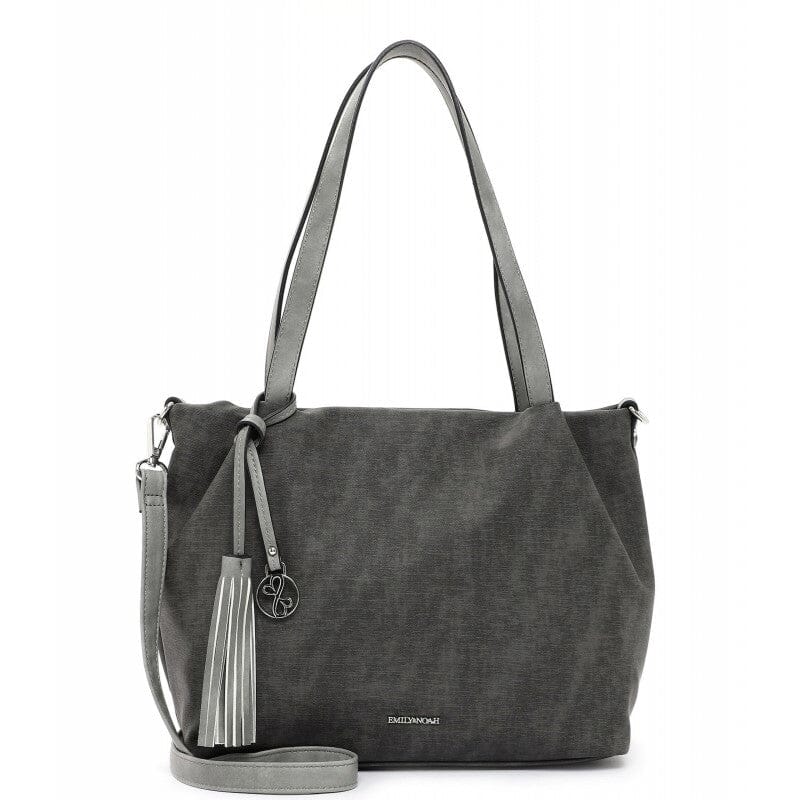 Emily & Noah Elke Bag in Bag Shopper M Grey