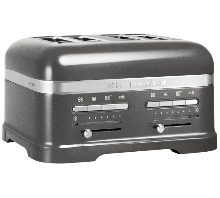 Toaster KitchenAid 5KMT4205EMS Artisan 4 tranches Gris Etain