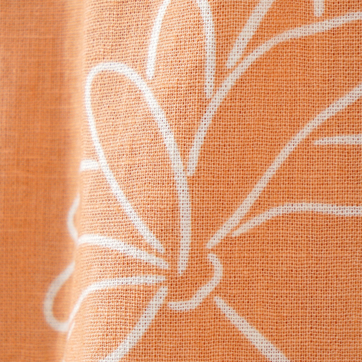Topolino Pure Collection Mädchen Leinen-Hose mit Elastikbund orange