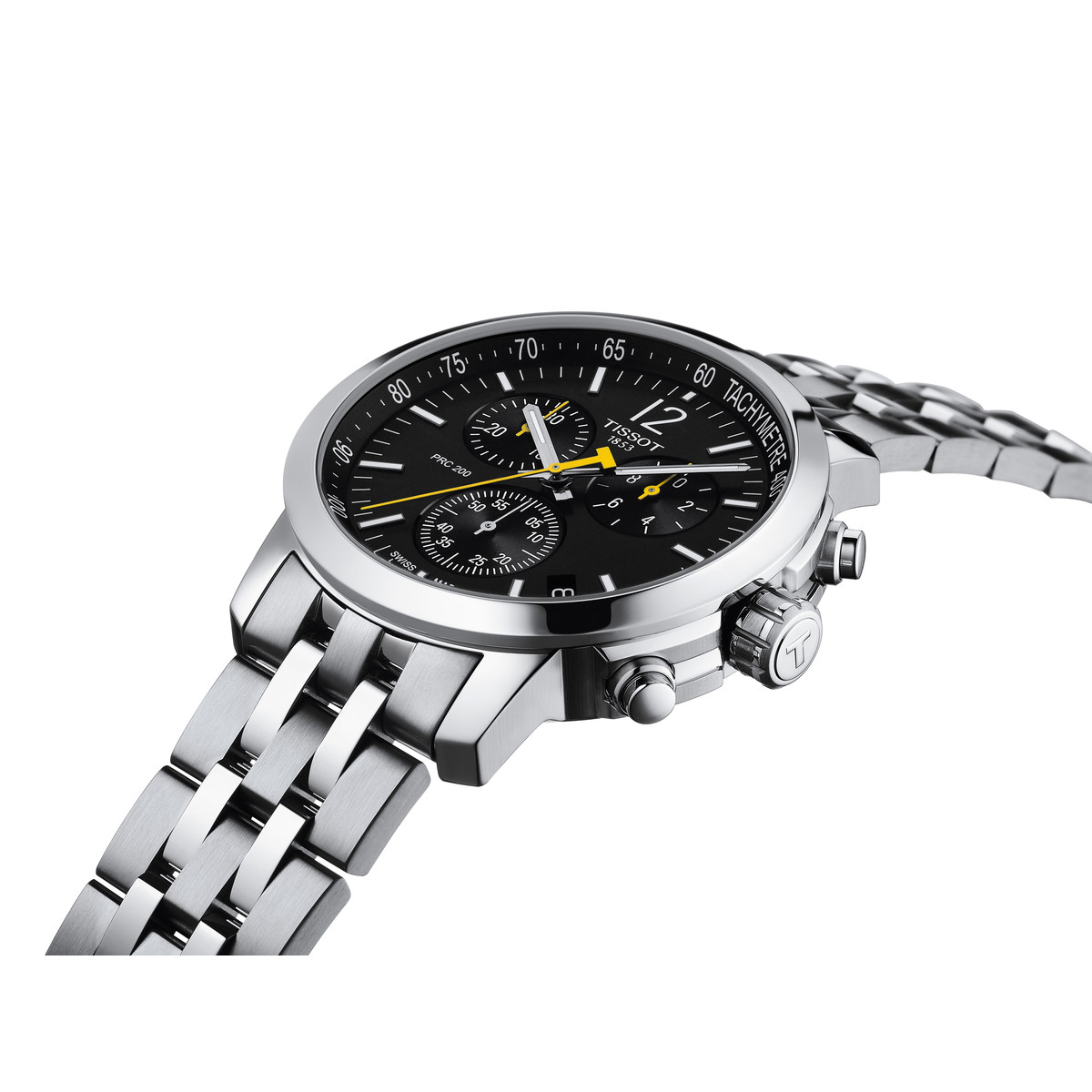 Montre TISSOT T-sport homme bracelet acier inoxydable gris