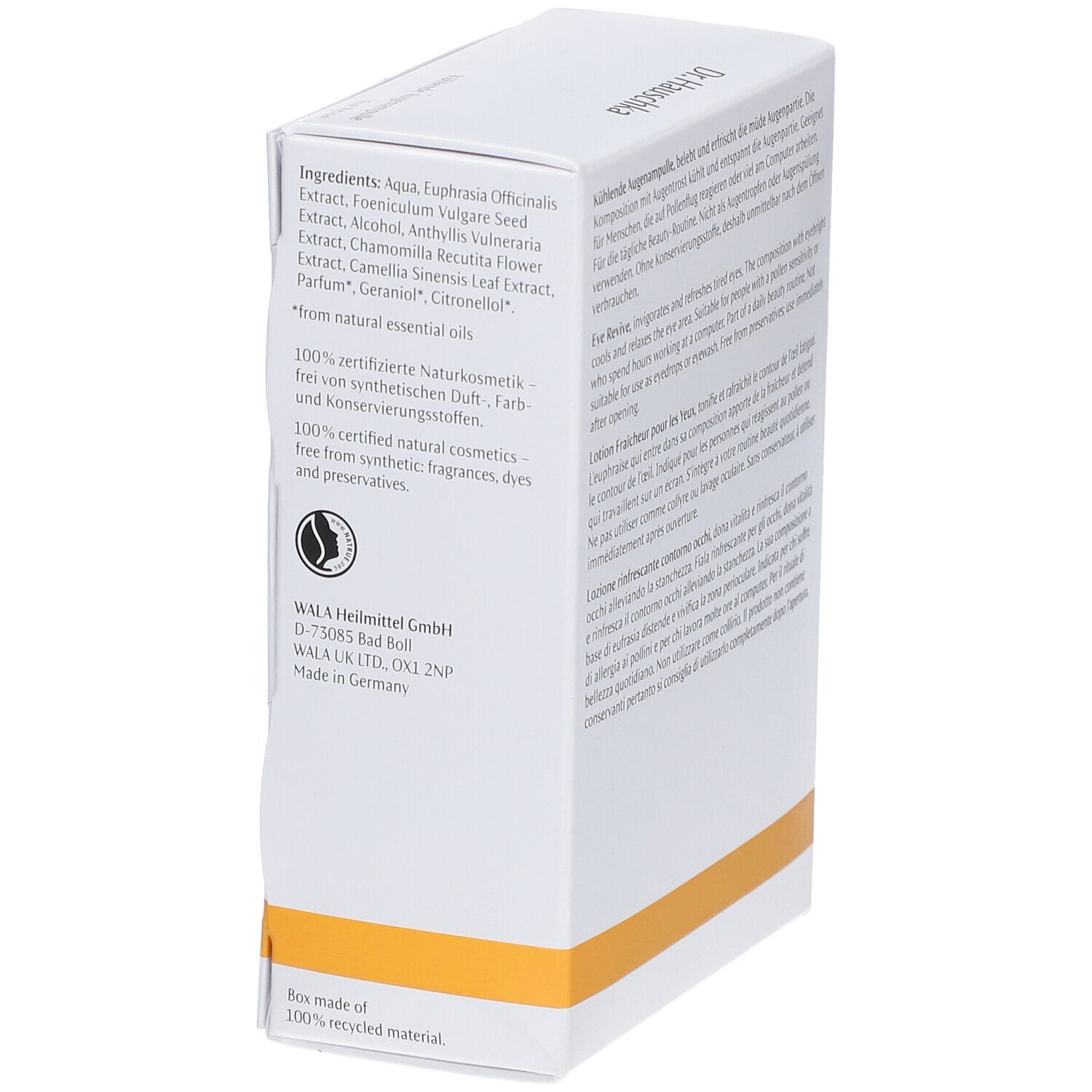Dr. Hauschka kühlende Augenampulle