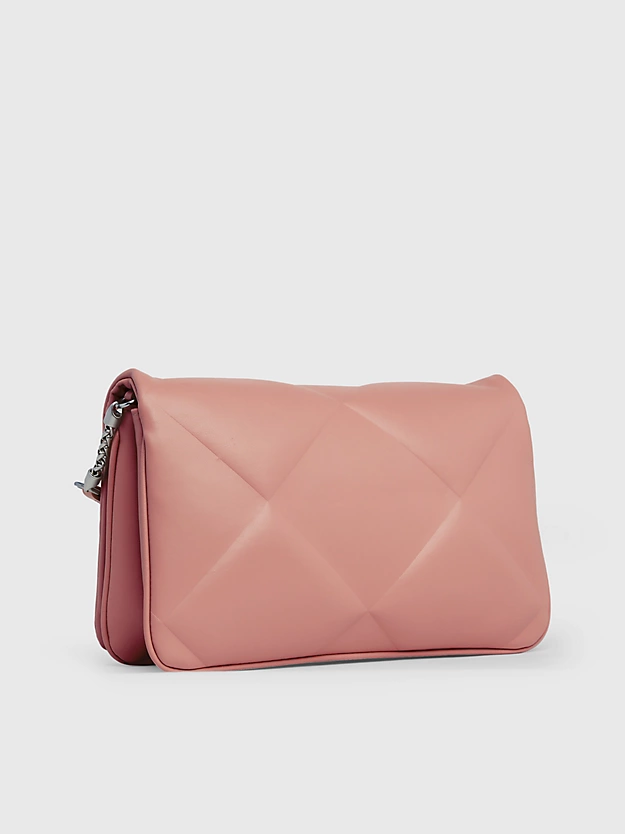Bolsa de ombro conversível acolchoada