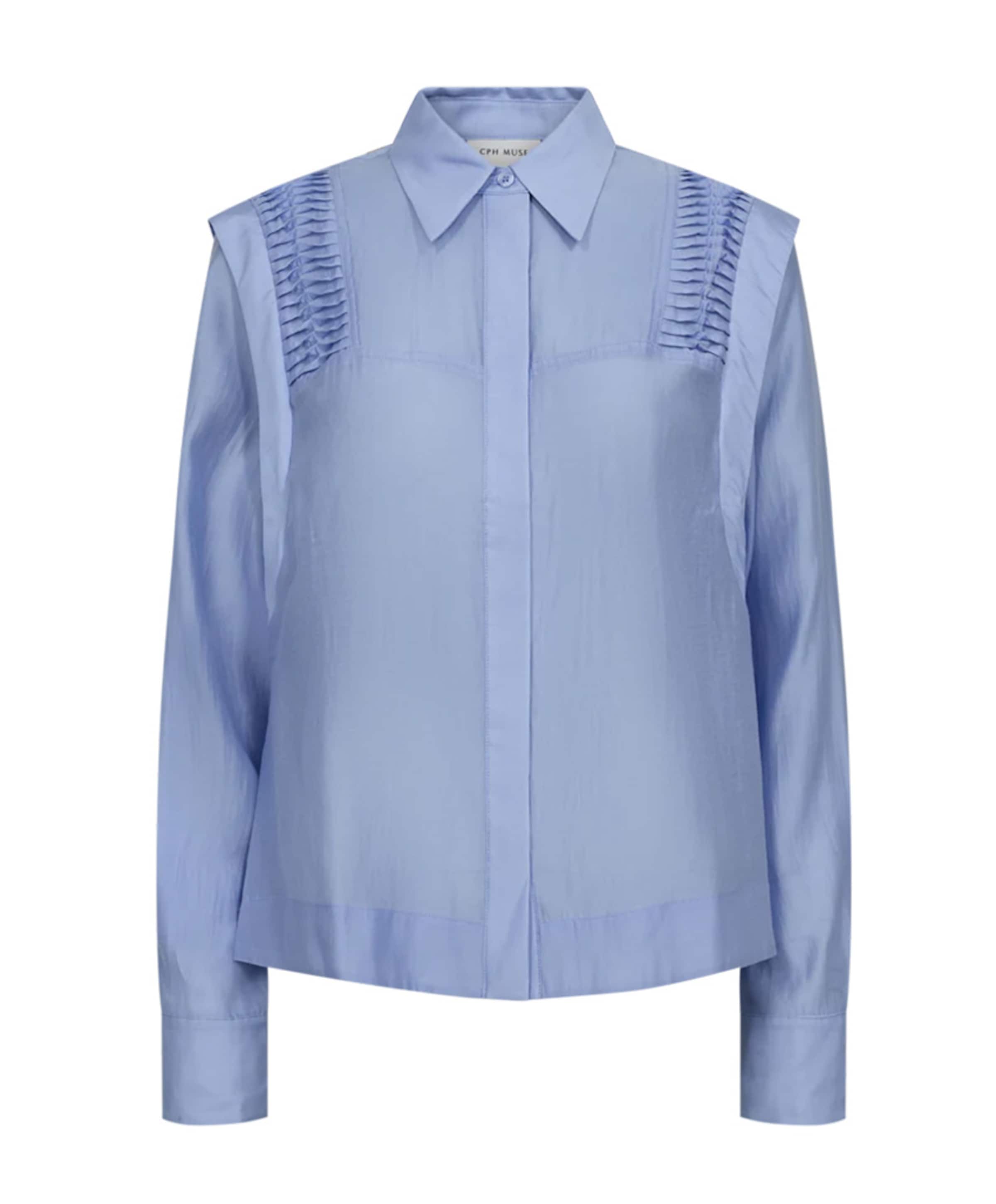 Cph Muse Dames blouse blauw