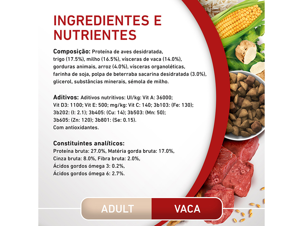 RAÇÃO PARA CÃO PURINA ONE MINI ADULTO COM VACA 800G