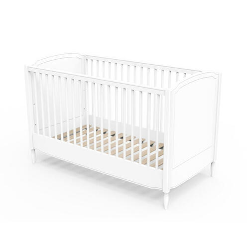 Lit bébé évolutif 70x140 LAFAYETTE Neige - THEO