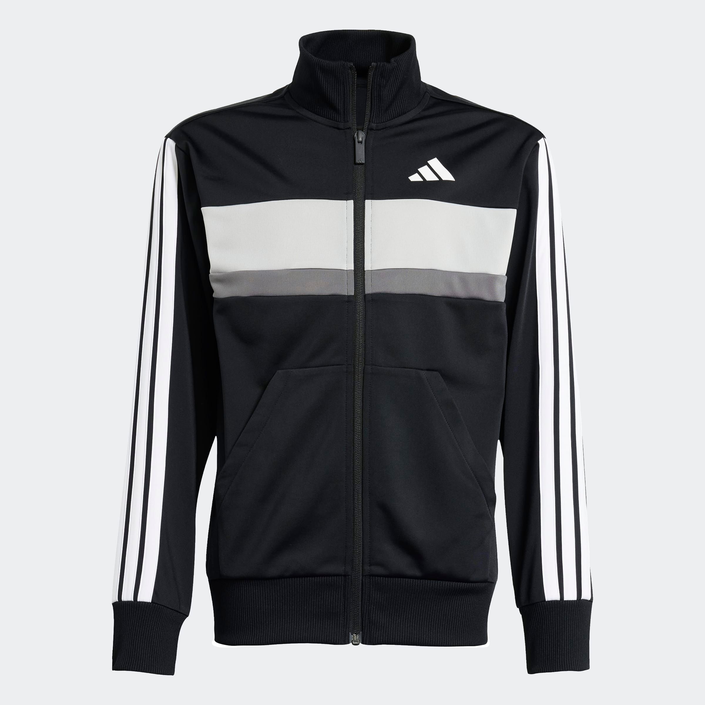 adidas Sportswear Trainingsanzug »SEASONAL ESSENTIALS TIBERIO 3-STREIFEN TRICOT KIDS« 2 Stk.