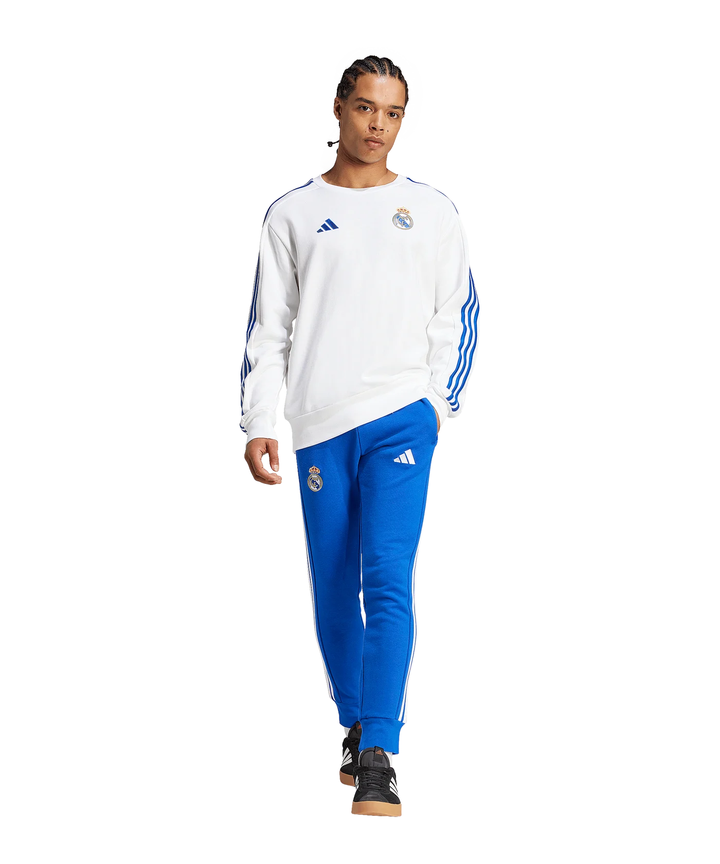 adidas Real Madrid DNA Trainingshose Blau