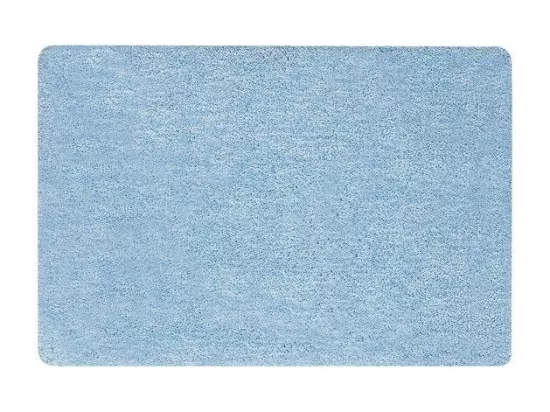 Tapis de bain Microfibre GOBI 60x90cm Bleu Clair Spirella