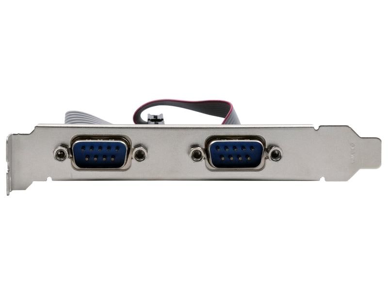 Exsys PCI-Express-Karte RS-232 PCIe-Karte mit 2 seriellen RS-232-Anschlüssen