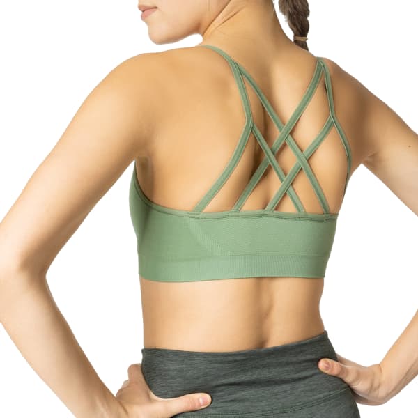Brassière running ODLO SEAMLESS SOFT LODEN FROST - GREY MELANGE