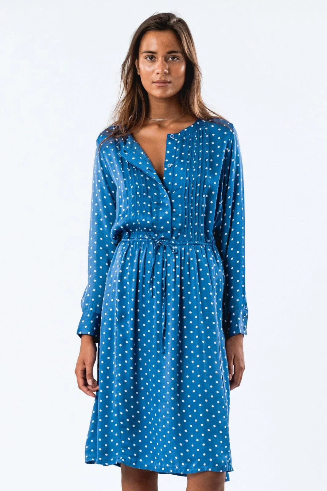 Lollys Laundry Fionall Midi Dress Ls