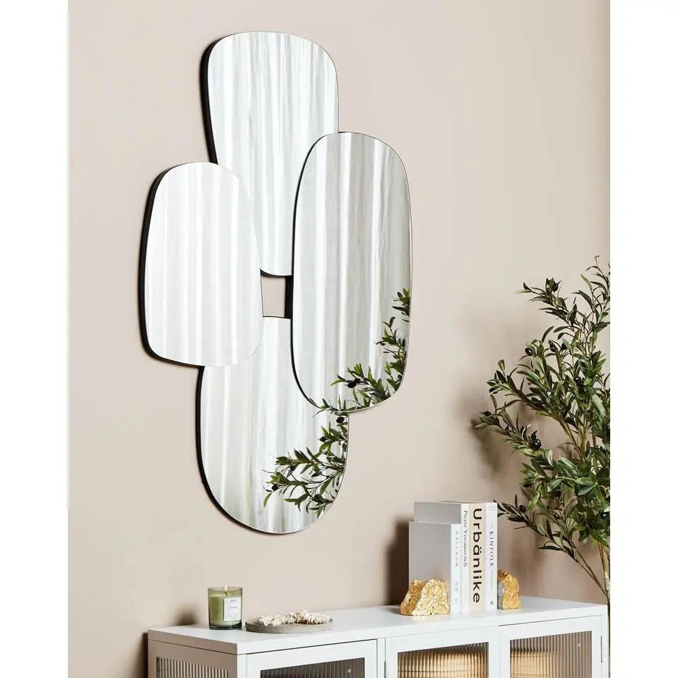 VIERZON - Wandspiegel - Zilver - 80 x 120 cm - Glas