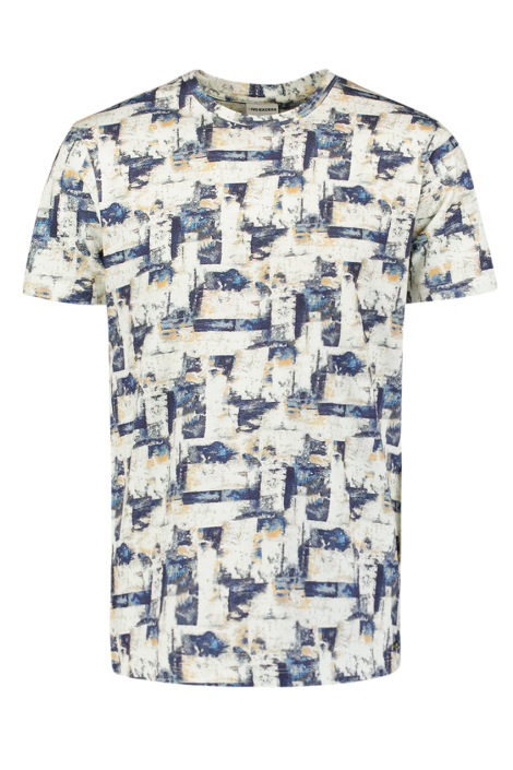 NO-EXCESS blauwe heren t-shirt