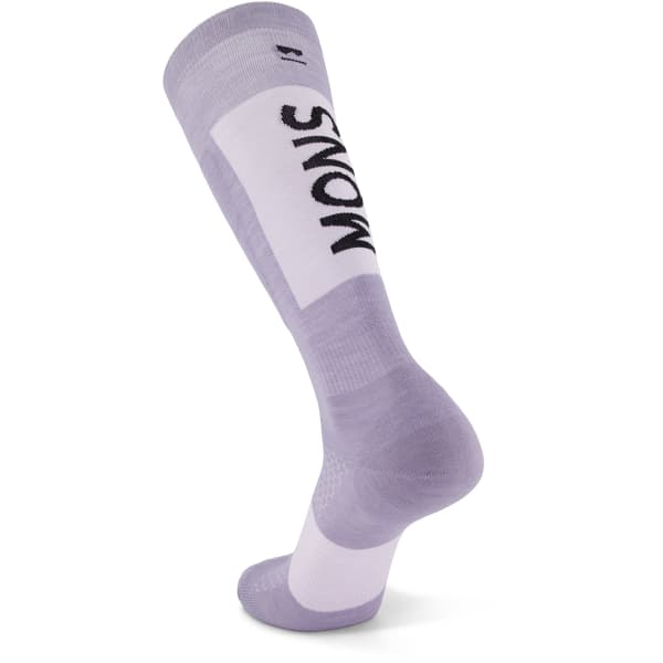Chaussette de ski MONS ROYALE ATLAS MERINO SNOW SOCK THISTLE CLOUD