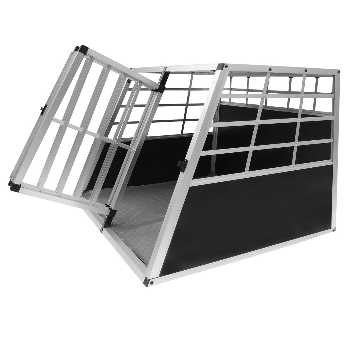 Monstershop large 2-deurs alumium hondenbench