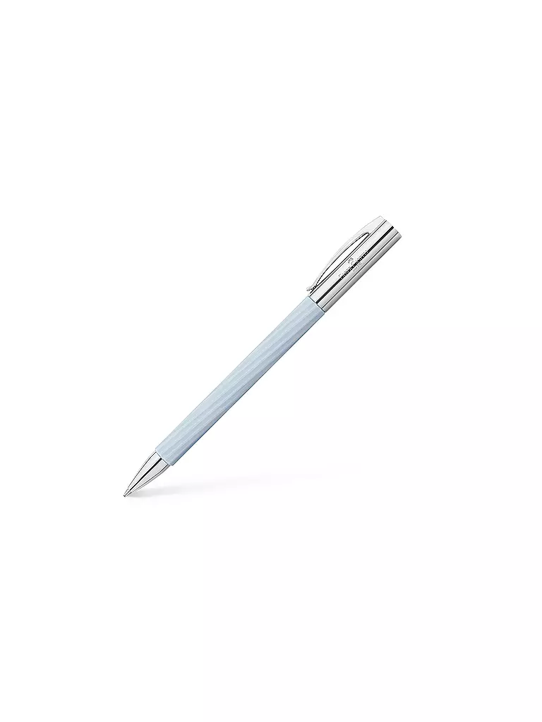 FABER-CASTELL Dreh-Kugelschreiber AMBITION ITALIC ICE BLUE keine Farbe