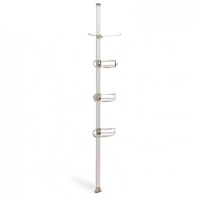 Étagère de douche d'angle en aluminium extensible SimpleHuman