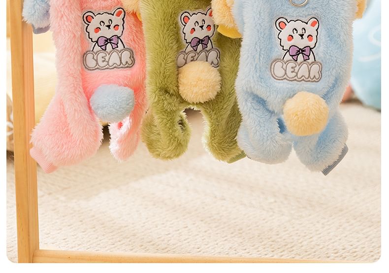 Cissilli - Beer Applique Chenille Huisdier Overall