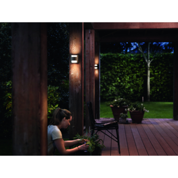 Philips wandlamp Grass antraciet