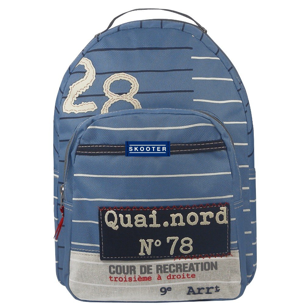 Candide Skooter Harbor Rucksack mit aufgesetzter Tasche