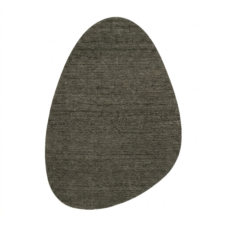 Berber vloerkleed - Aicha Pebble Donkergroen