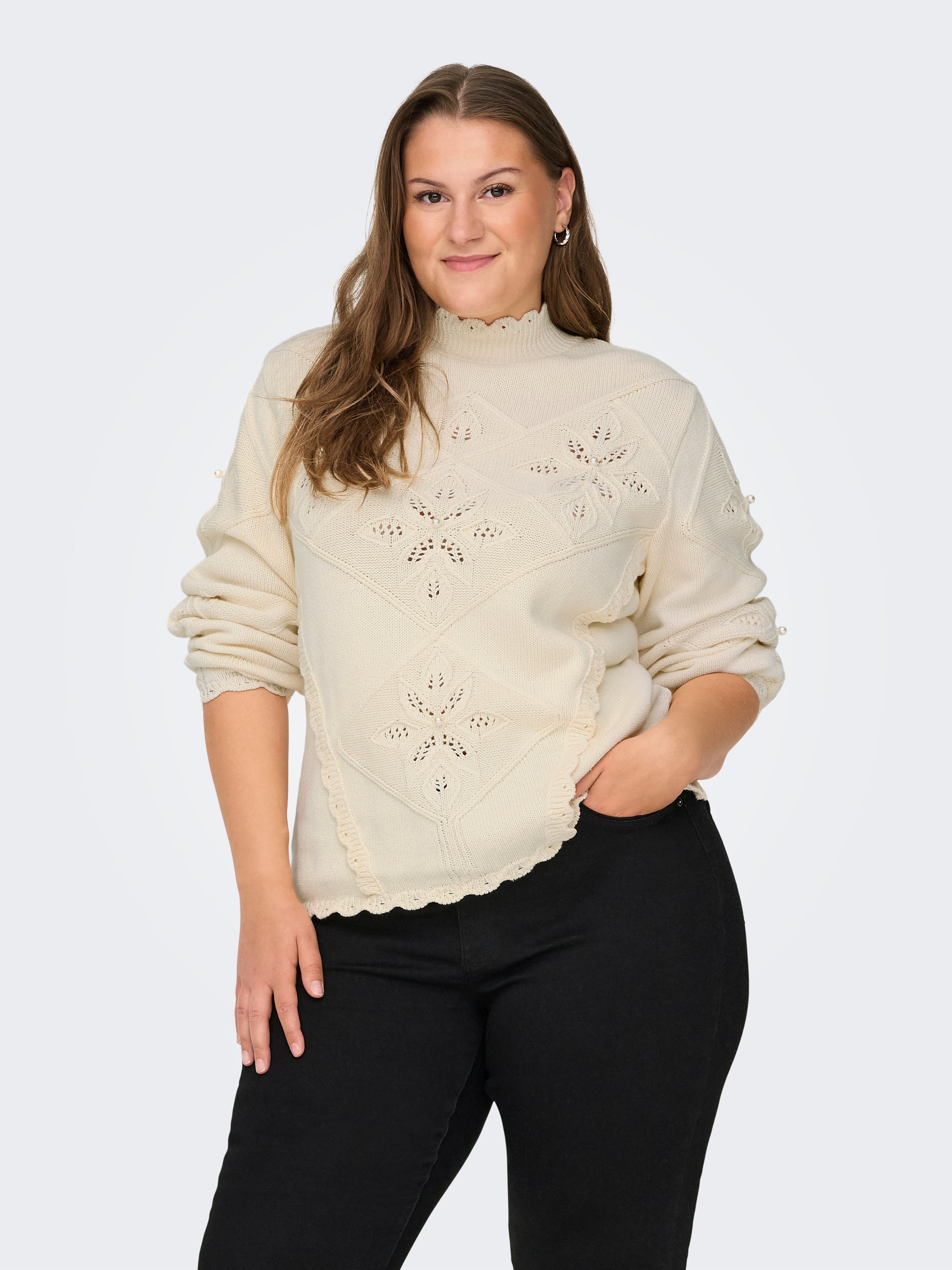CARNICOLINE Strickpullover Birch
